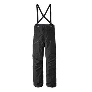 Patagonia Men's bibs Black Snow Pants PowSlayer